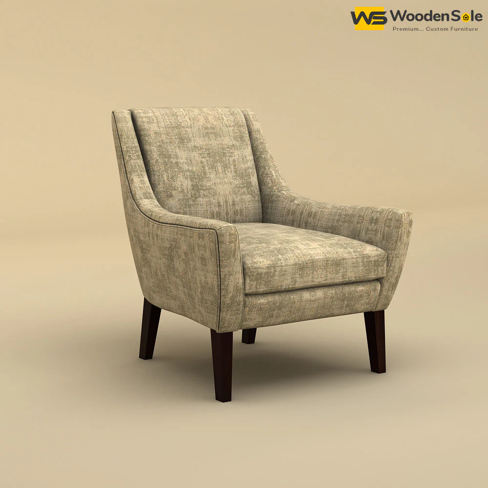 Oscar Lounge Chair (Cotton, Patchy Cream)