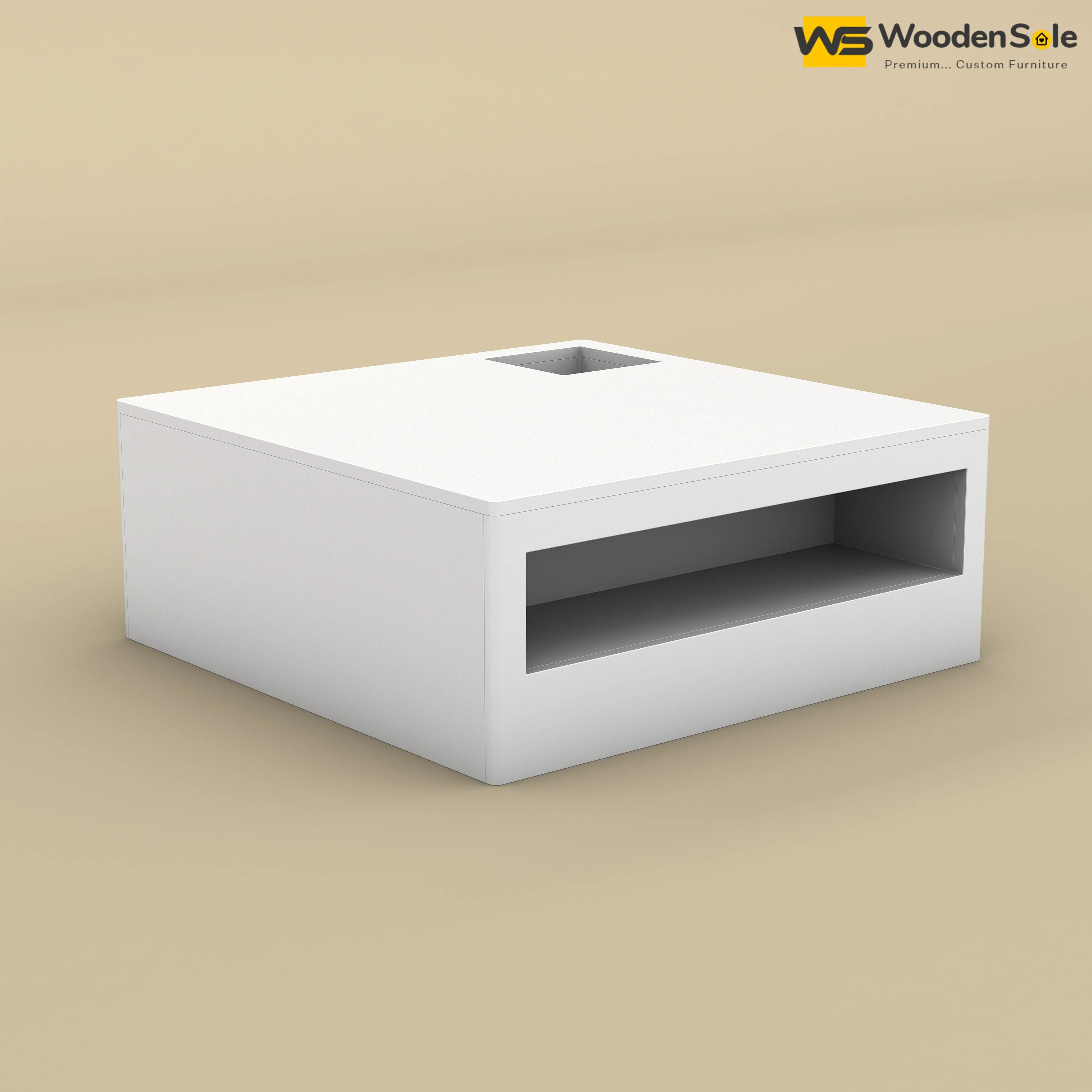 Urban Coffee Table (White Finish)