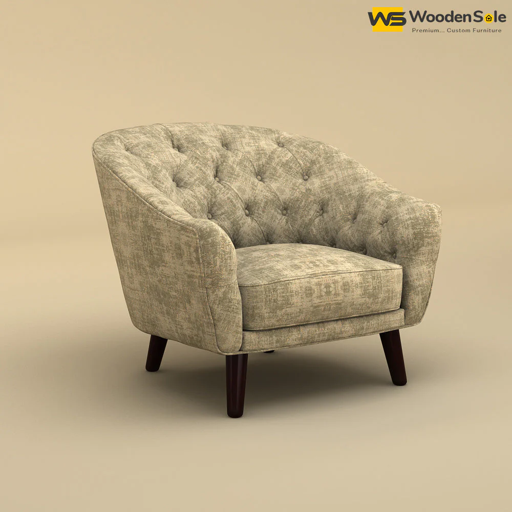 Verona Lounge Chair (Cotton, Patchy Cream)